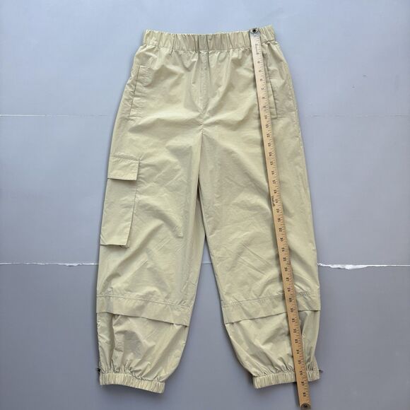 Tibi Women Small Powder Nylon Pull On High Rise Cargo Wilt Jogger Elastic Waist - Picture 7 of 13